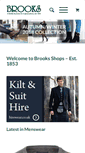Mobile Screenshot of brooksshops.com